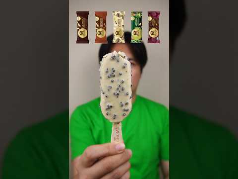 Eating Various Magnum Ice Cream Asmr Shorts Icecream Walls