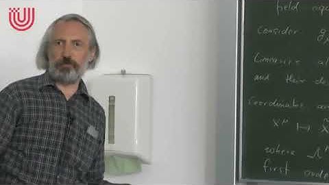 General theory of relativity - Volker Perlick - Lecture 24