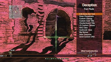 MW3 Deception Mod Menu