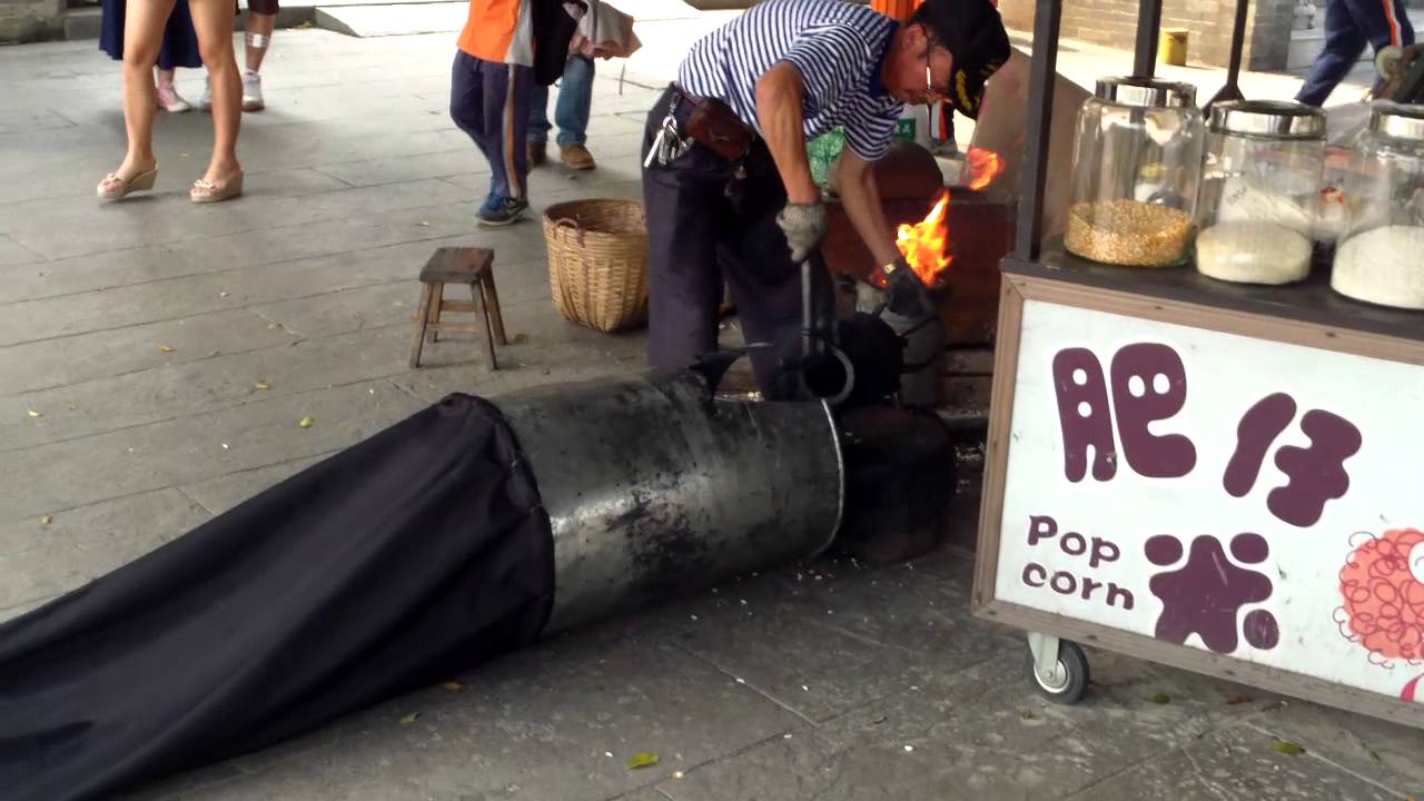 China - Puffed Rice Cannon 3/3 - YouTube
