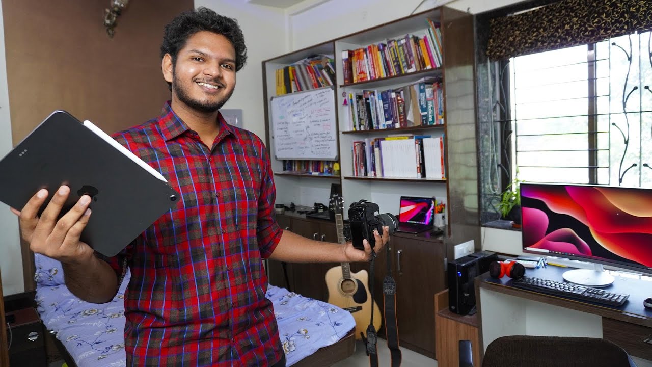 My Filming Studio and Workflow Tour for Youtube ⭐  - Anuj Pachhel