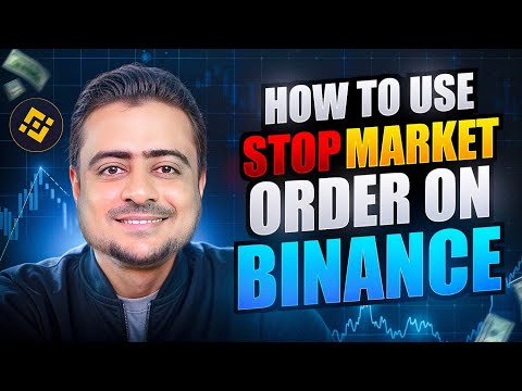 How To Use Stop Market Order On Binance Exchange -  Hindi/Urdu