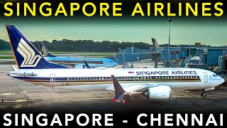 First time on Boeing B737MAX8 of SINGAPORE AIRLINES - Singapore to Chennai | TRIP REPORT