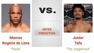 Marcos Rogerio De Lima VS Junior Tafa | UFC 298 Preview & Picks | Pinoy Silent Picks