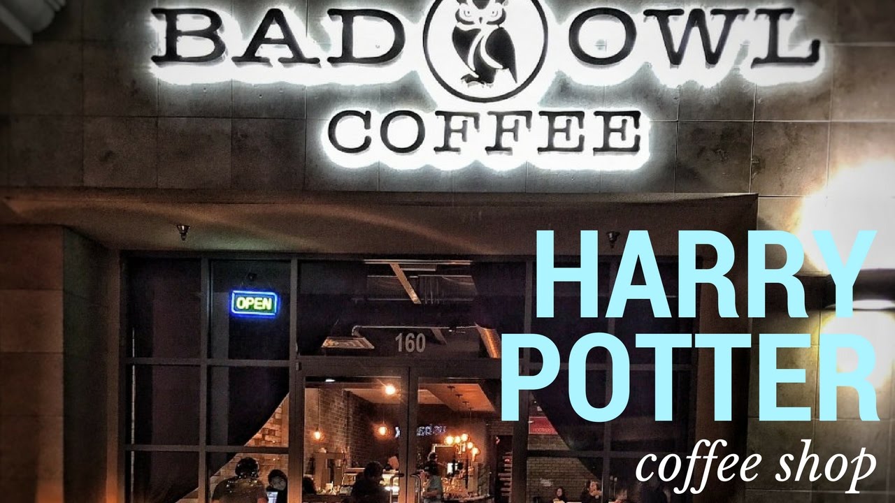 HARRY POTTER COFFEE SHOP YouTube