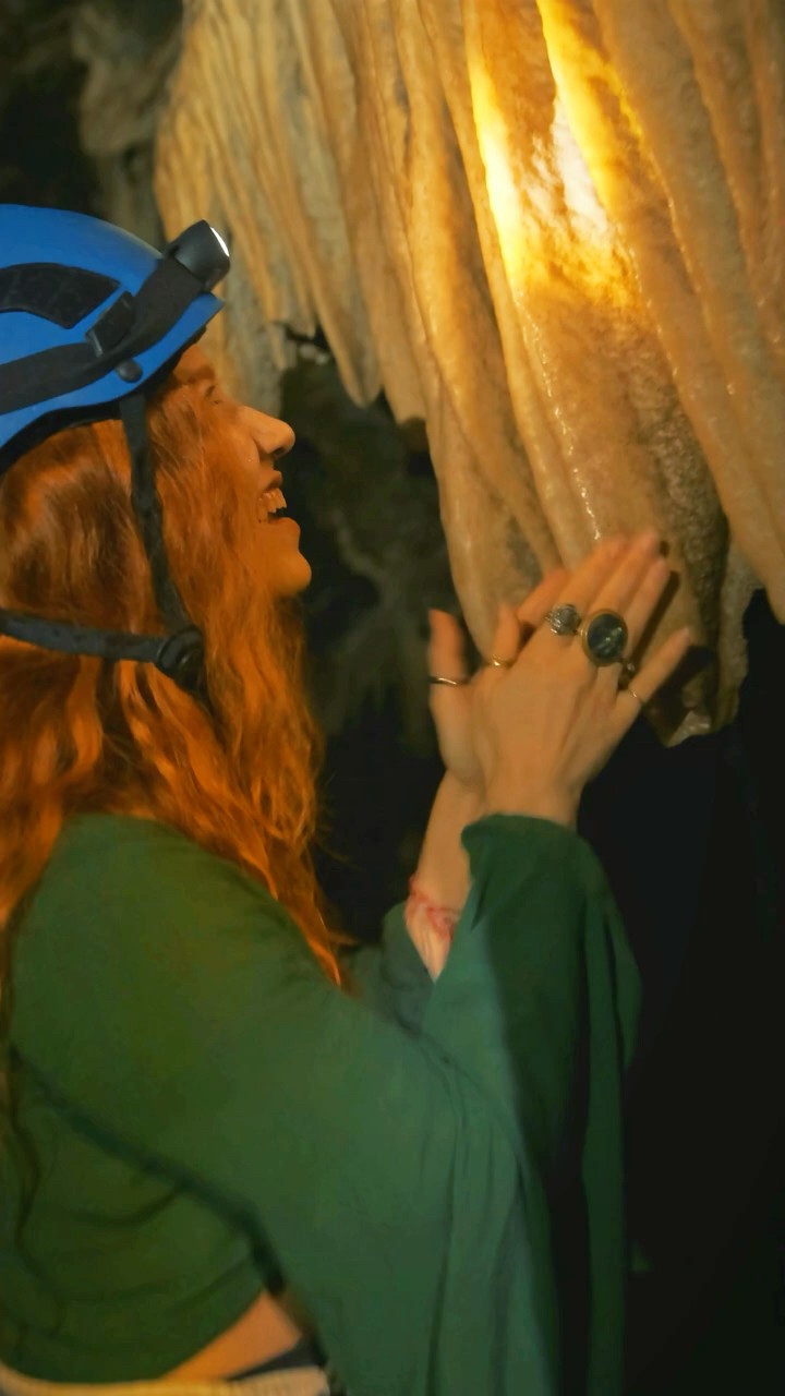 Pov: You found a crystal instrument in a cave