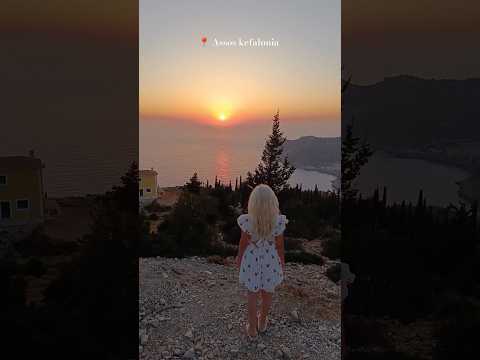 Assos kefalonia..❤️🌅#travel #greece