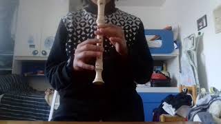 Bella ciao flauto dolce +note in descrizione - YouTube