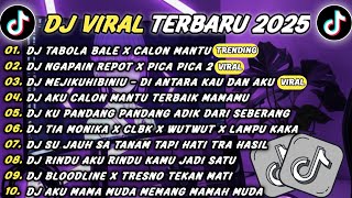DJ TIKTOK TERBARU 2025 - DJ TABOLA BALE X CALON MANTU🎵DJ NGAPAIN REPOT X PICA PICA 2🎵