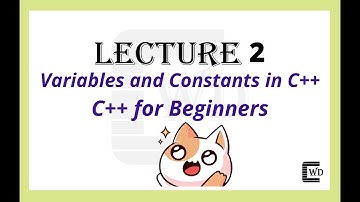 Variables and Constants  | C++ tutoials | Coding for beginners