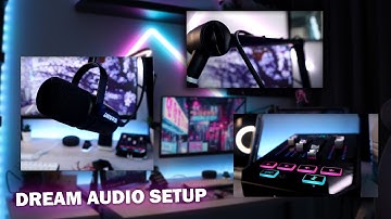 Building my DREAM Audio Setup (Shure MV7, GoXLR)