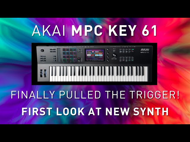 AKAI MPC KEY 61 - First Look at New Synth/Workstation - YouTube