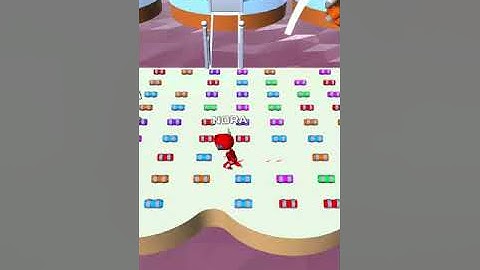 Bridge Race All Levels Gameplay Android,ios Level 214 #short