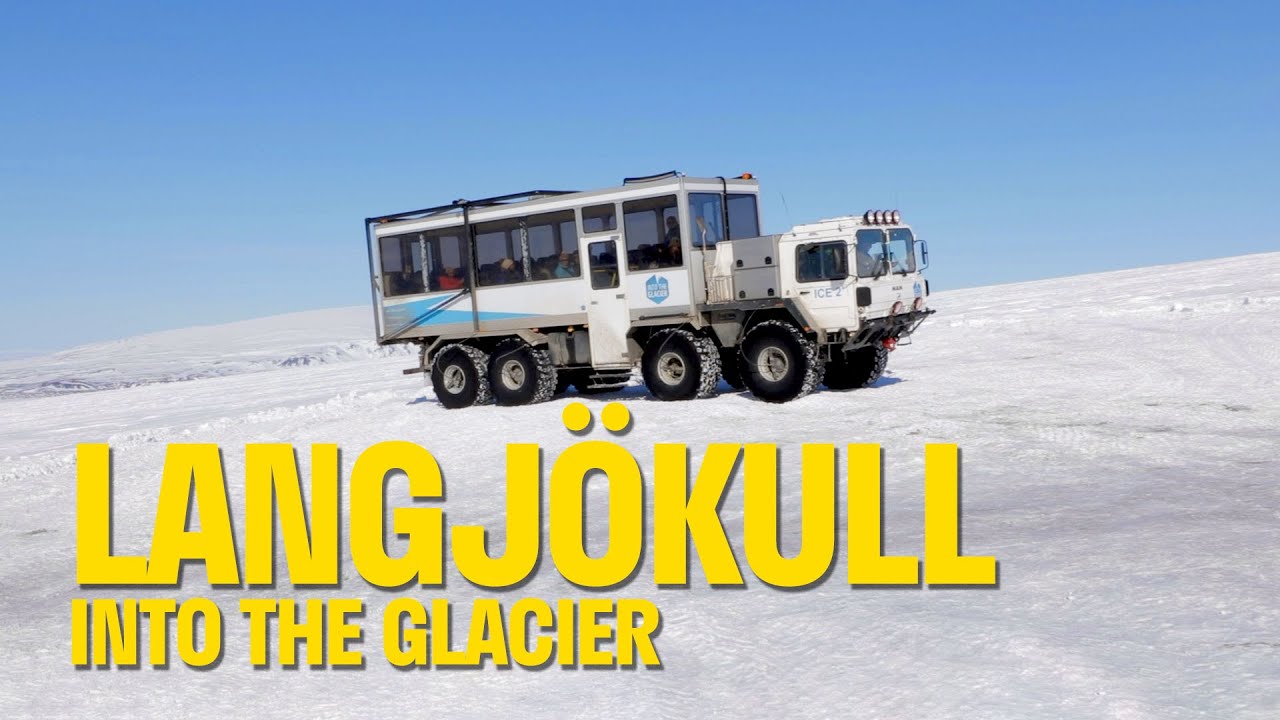 Ice caves of Langjökull Glacier in Iceland (2019) — Langjökull — video poster