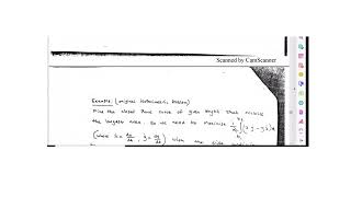 3. Isoperimetric Problem
