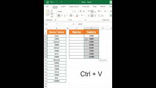 Separate data in excel #excel #exceltips #exceltutorial #shorts