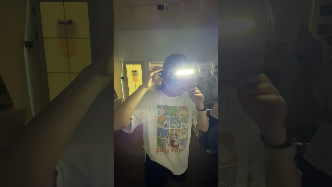 Not just a LED headlamp: detachable design transforms into a powerful handheld flashlight anytime. ✨