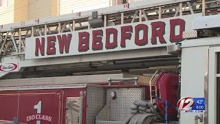 Crews knock down fire at New Bedford triple-decker