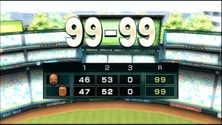 Wii Sports - Baseball: 99-99 (Full Game!)
