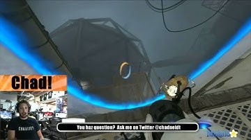 Portal 2 Live Walkthrough with Chad-Part 37