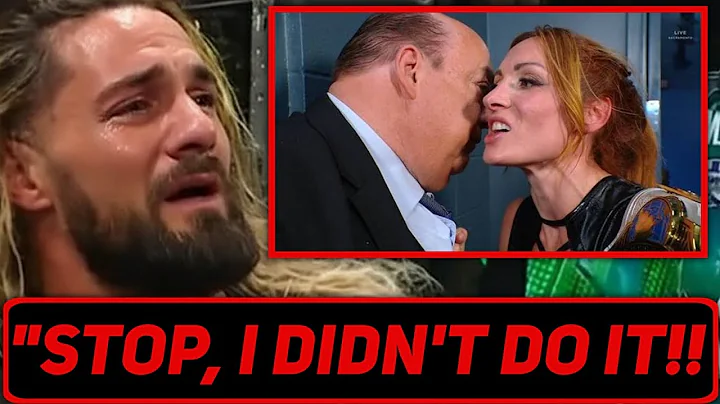 Seth Rollins REACTS After Becky Lynch CONFRONTS Paul Heyman On RAW!