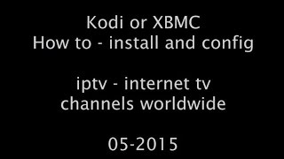 KODI XBMC 05 2015 Live TV How to create m3u files türk IPTV Internet TV Einrichtung türkisch screenshot 3