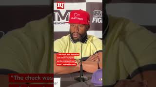 Boxer Floyd Mayweather charged in Las Vegas bad check case