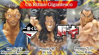Ichiban Kuji "Baki" Gigantic Rhythm, Prizes: "A", "B", and "Last One"