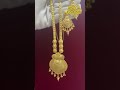 Traditional onegram forming Haaram collection #online #gold #jewelry