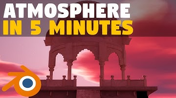 Create Realistic Sky for Blender in FIVE MINUTES | Physical Starlight and Atmosphere Tutorial