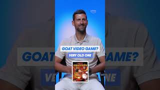 Movie? Video Game? Food? 🎬🎮🥘 Djokovic names his GOATs 🐐🎾 #djokovic #novakdjokovic #tennis #goat