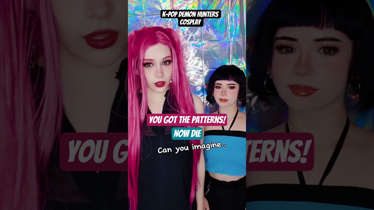 Aww you got the patterns! | Rumi & Mira & Zoey @nikkihatsunecosplay  #cosplay #shorts