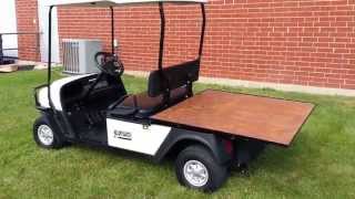 2010 EZGO  MPT 1000E Flatbed Utility Vehicle Golf Cart New Batteries, Speed Controller MORE!