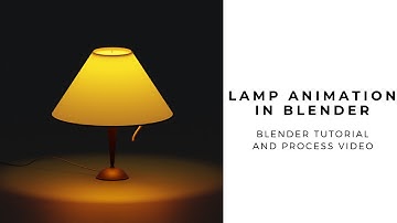 Basic Lamp Animation for beginners | Blender Tutorial 2.8 | Process video