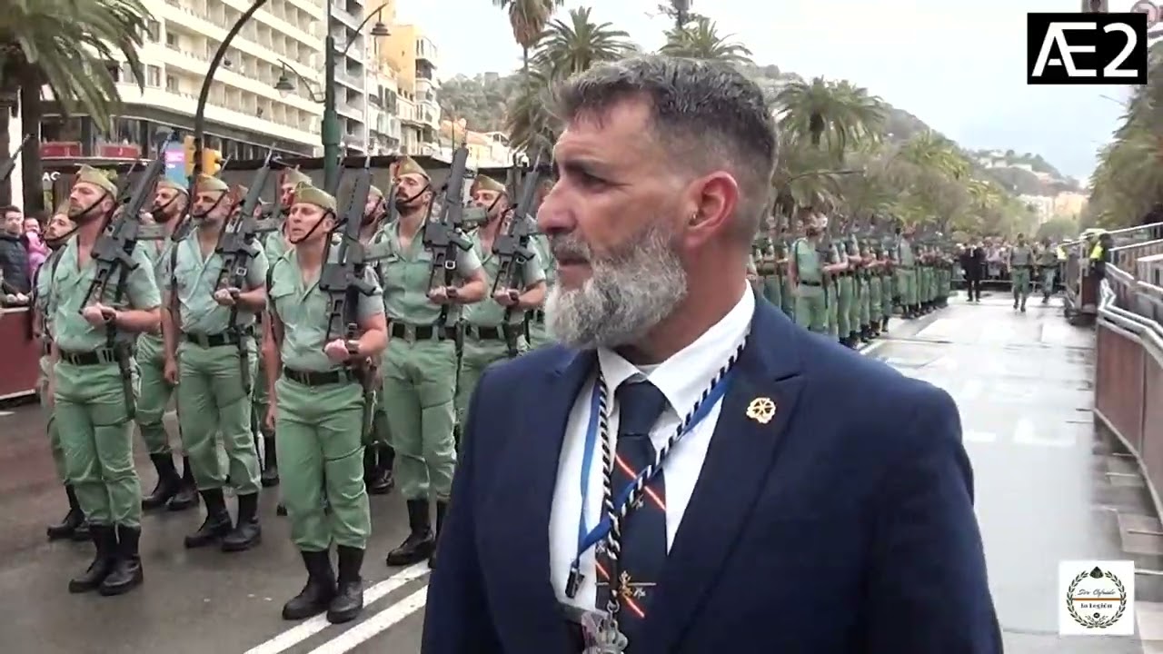 Pasa callles  Jueves Santo  Málaga LA LEGIÓN 2024