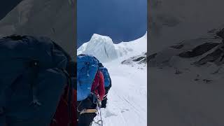 Avalanche in Nepal #mountains #emonvlogs #travel #nature #snow