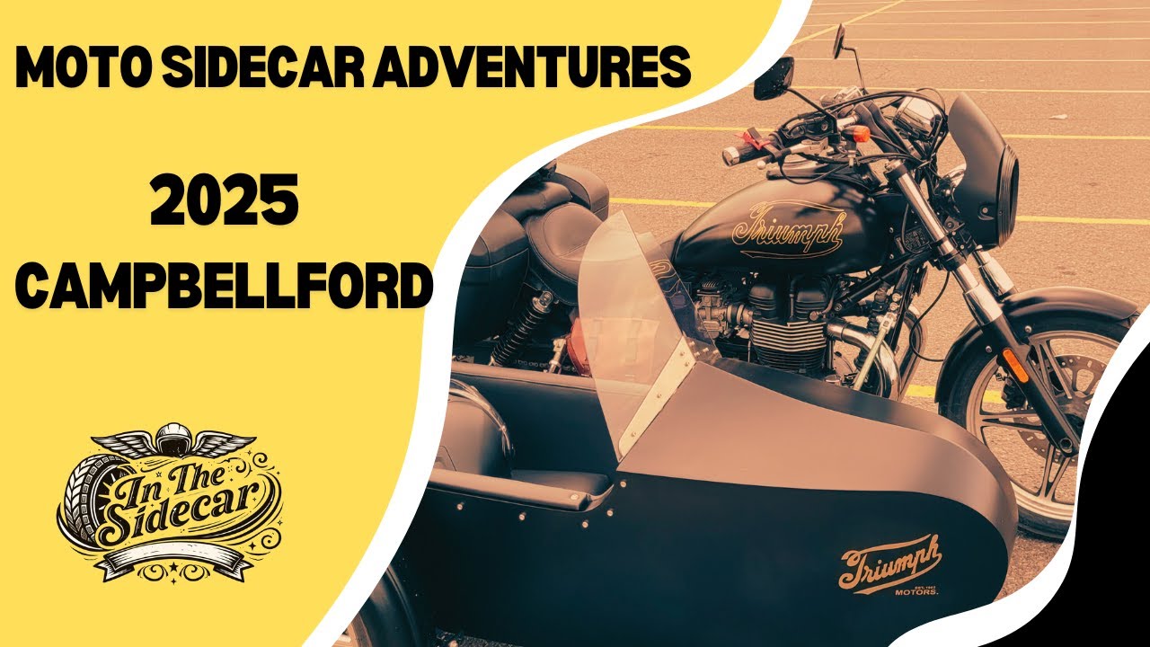 GIANT TOONIE IN 2025!  SIDECAR MOTORCYCLE ADVENTURE    