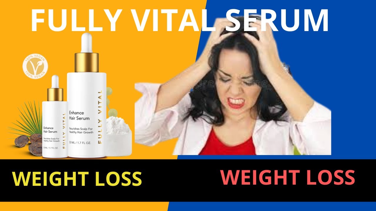 🔴 FULLY VITAL HAIR 🔴 ⚠️GROWTH SERUM REVIEW⚠️
