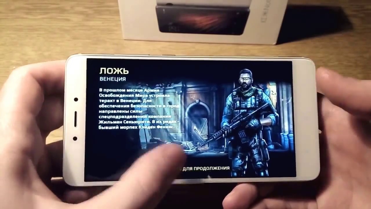 Смартфон Xiaomi Redmi Note 4 тест игр test game
