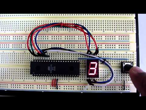AVR ATMega16 Microcontroller Based Digital Dice