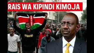 RAIS WA KIPINDI KIMOJA {ONE TERM}MUSIC AUDIO BY DJ GRAVY