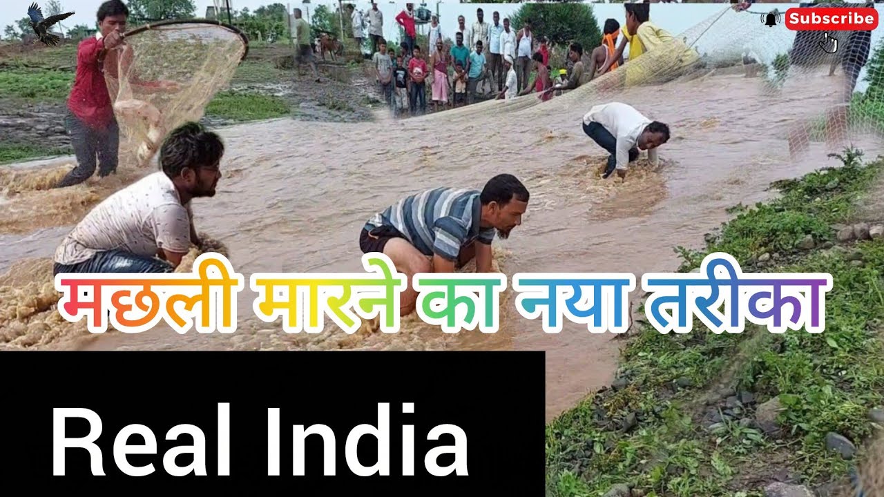 मेरे गांव में पोखरे में मछली चढ़ाते हुए And Village video Uttar Pradesh and Rural life is the perf..