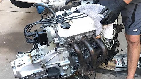 HONDA REBUILD PART 3 (Motor swap)