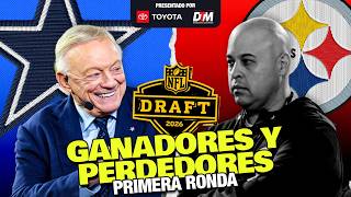 Ganadores y Perdedores Primera Ronda del Draft NFL 2026