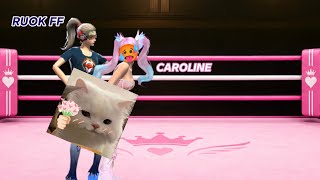 CERITA PENDEK FF BOXING| RUOK FF VS CAROLINE😋