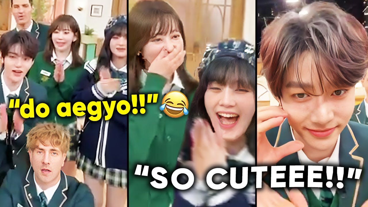 SAKURA's funny interaction w/ (G)I-dle MINNIE & ZHANGHAO (ZEROBASEONE) during Instagram LIVE *chaos*