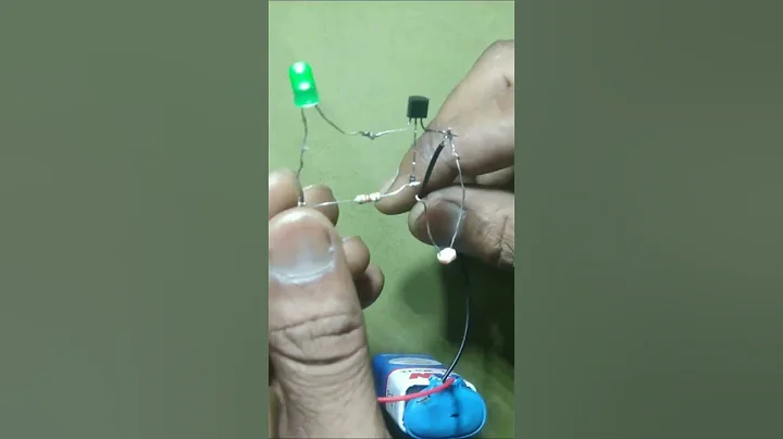 transistor BC547 LDR sensor project #shortvideo #viralvideo #transistor #ldr #sensor #project