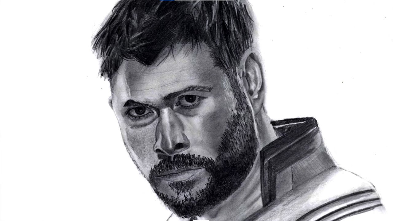 Drawing Thor - Avengers Timelapse | Portrait