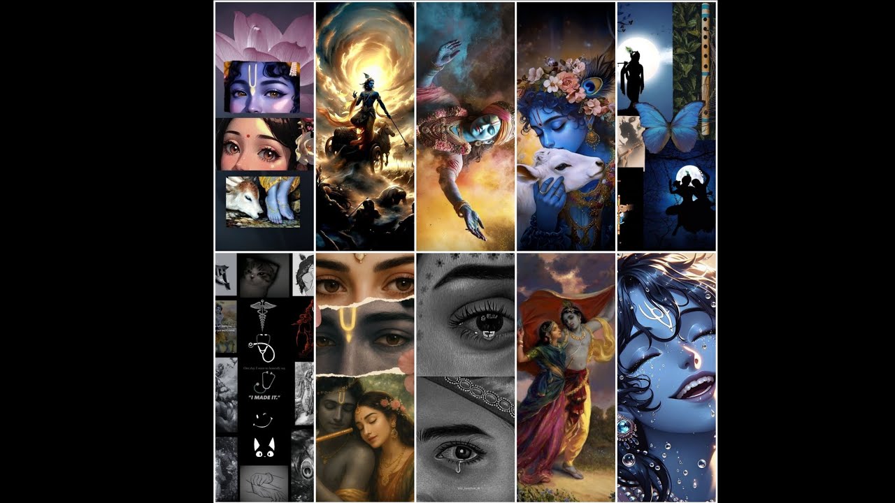 Cute Krishna Wallpaper Photos | Krishna Black dp Images | Krishna 2025 Photo |DP/photos/image/pic