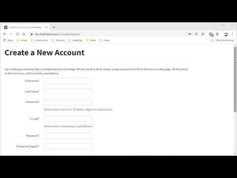 SCDDB 1 Create an account & sign in